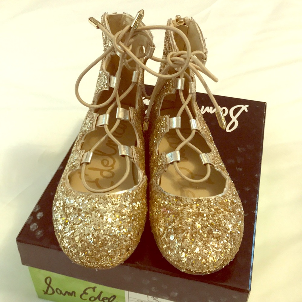 Toddler Girls Sam Edelman Glitter Shoes